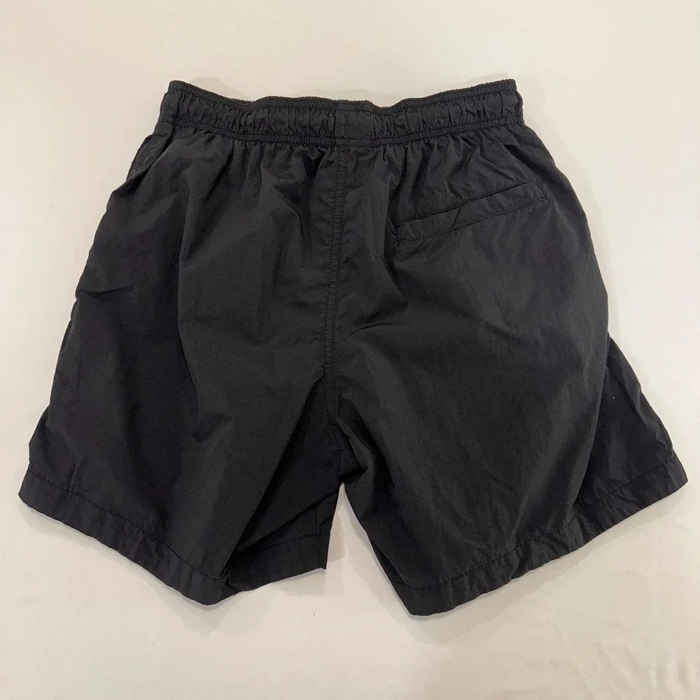 H&M Nylon Swim Trunks Mens Small Black Drawstring‎ Mesh Lined | Gorpcore